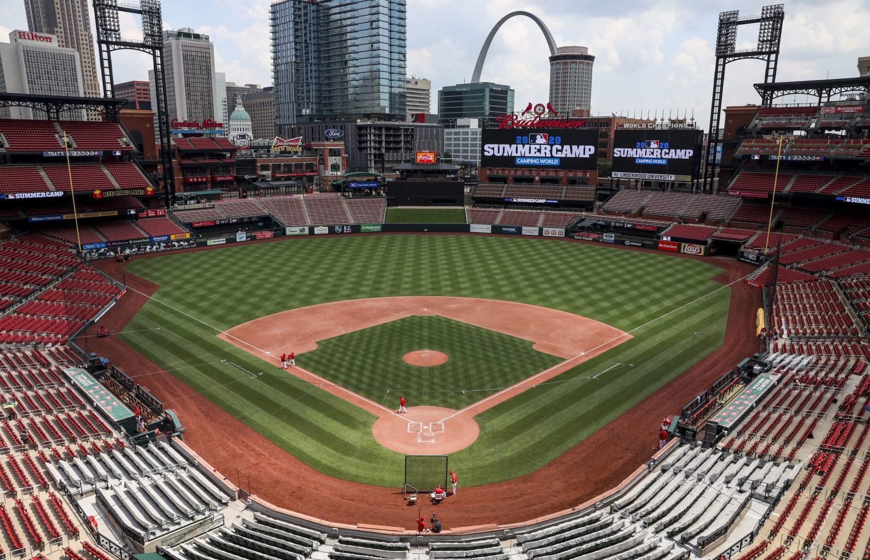 Day three of Cardinals 'Summer Camp'